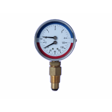 Thermomanomètre bimétallique 2 en 1 de bonne qualité